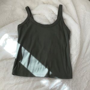 Wild fable army green tank top FINAL PRICE